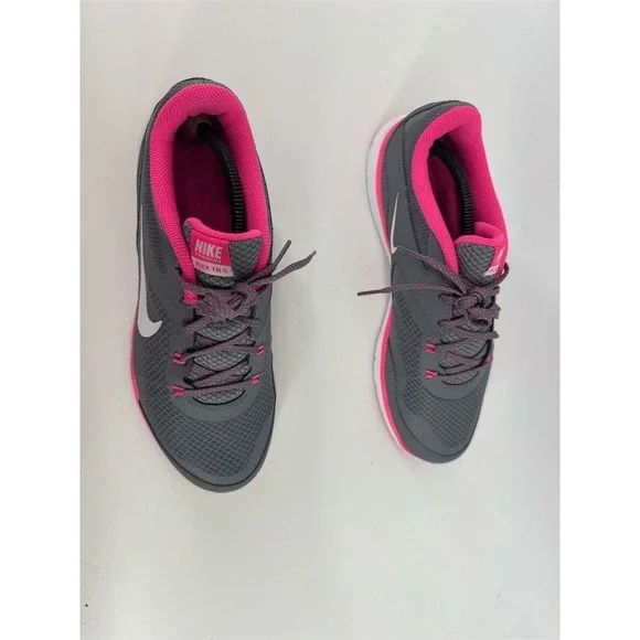 Nike Flex Trainer 5 Women's Running Shoes Gray Size 8 Breathable - Picture 2 of 6